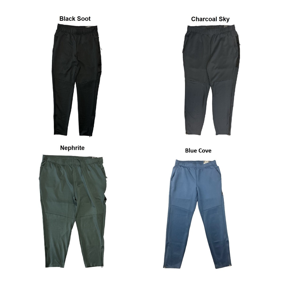 Member's Mark Men's Elastic Waist Side Pocket Tech Knit Pant