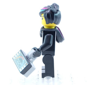 Used LEGO&reg; Minifigure Lucy Wyldstyle Hood Down with DETECTING RELIC