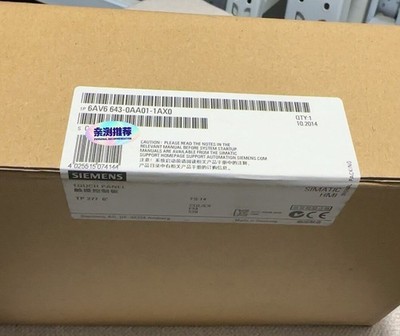 Siemens 6AV6643-0AA01-1AX0 SIMATIC HMI Operator Panel Tp277 Mp177
