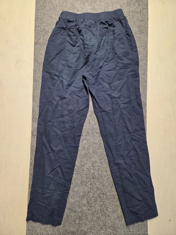 Pantalones CUNYI Unisex Talla 170 Azul Marino Juvenil Informales Calce Relajado Cordón Elástico Foto 2 de 4