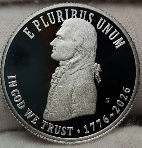 Photo of a 2026-S Jefferson Nickel Proof from an eBay listing that sold on Jul 18, 2026