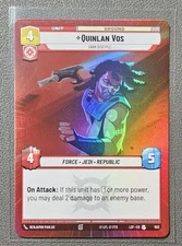 Quinlan Vos - Hyperspace Foil - LOF - SWU 903 U