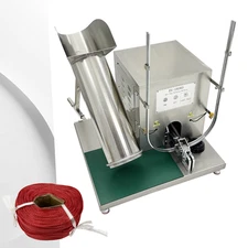 110V Semi-Automatic Mesh Bag Sealing & Tying Machine for Fruit and Vegetables