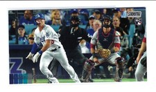Gavin Lux 2020 Topps Stadium Club #298 RC Widevision Box Topper ROY LA Dodgers