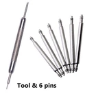 8-24 25 26 27 28 29 30mm Stainless Steel Watch Strap Pins Metal Spring Bar Parts
