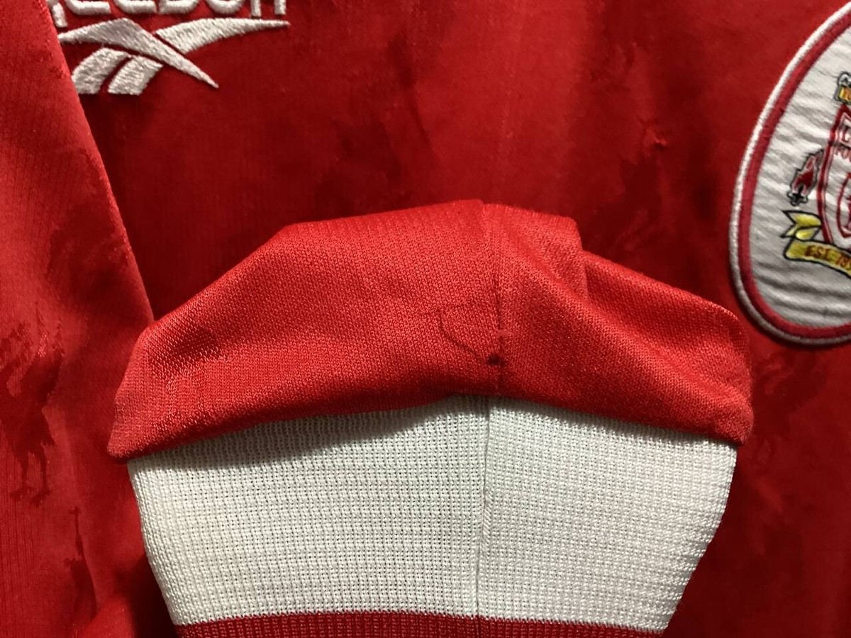 Maillot Liverpool Domicile Gardien 1998-2000 Reebok – Occasion Taille L