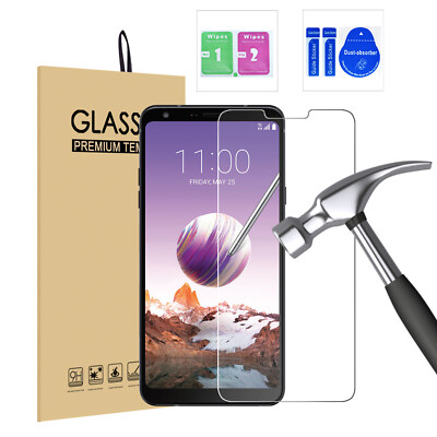 2 Pcs For LG Stylo 5 Screen Protector 2.5D Edge Tempered Glass Anti Scratch