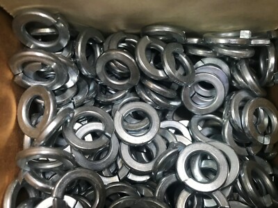 5/16''  BOLT SIZE SPLIT LOCK WASHER ZINC PLATED - 100PC