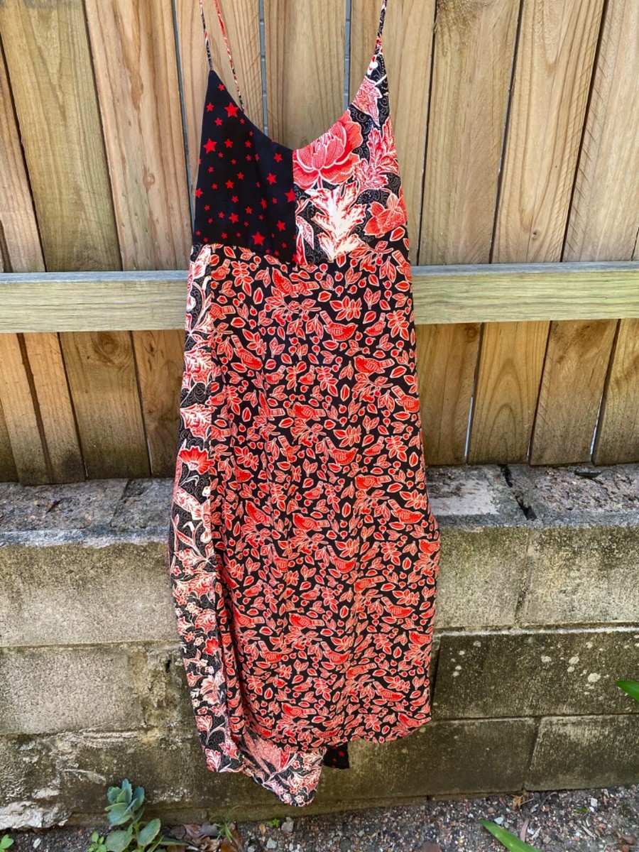 Mini Dress Red Floral Slip Dress Dresses Summer Jam Mini Dress