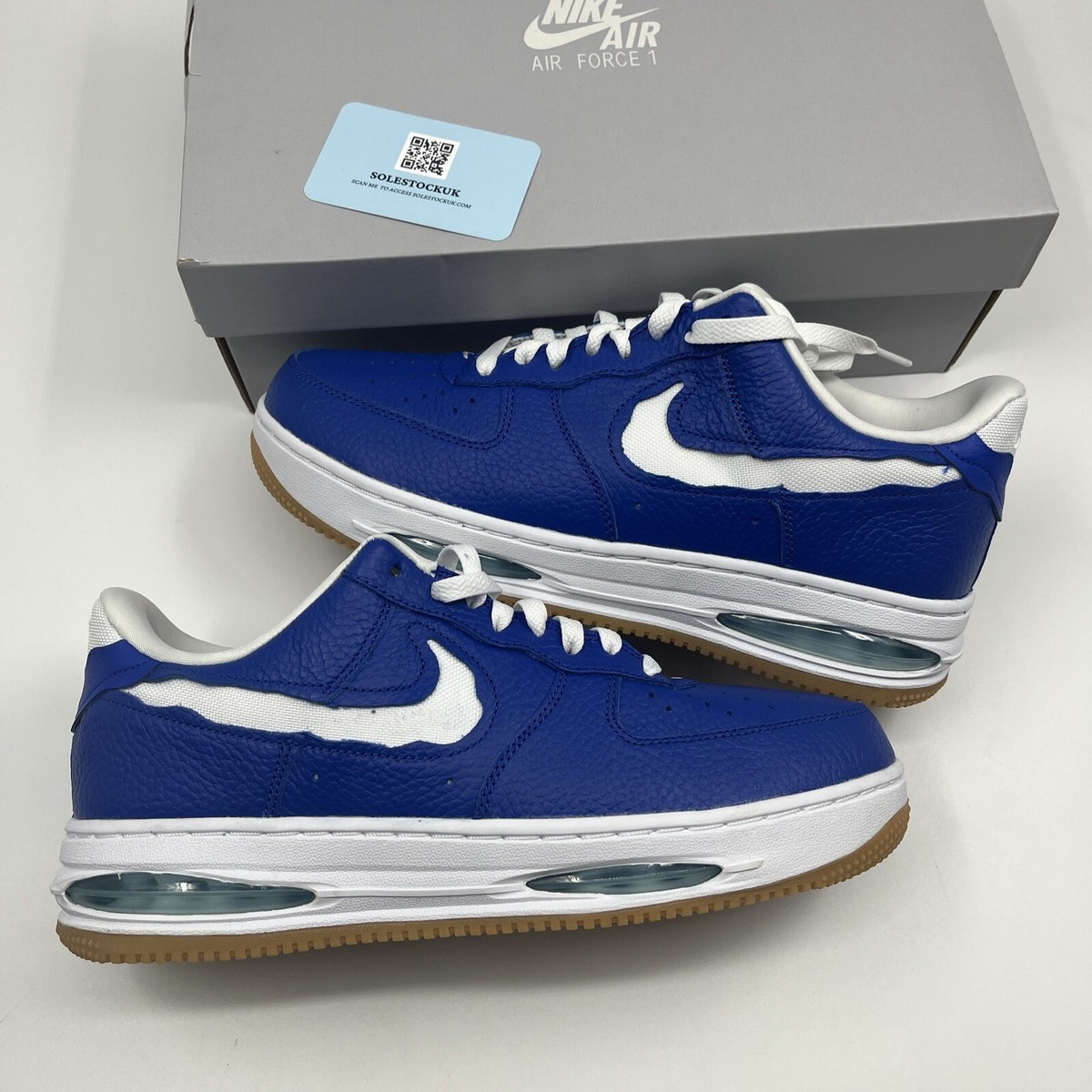 Nike Air Force Low EVO Team Royal Blue Size HF3630 400