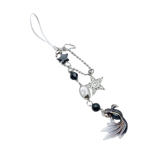 Stylish Crafted Colorful Beaded Fish Star Phone Accessory for Trendy Women - Zdjęcie 12 z 12
