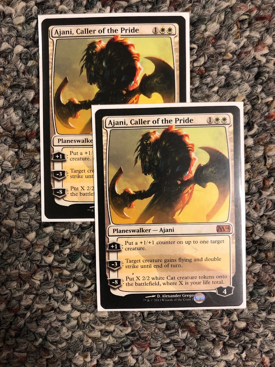 Ajani, Caller Of The Pride Foundations Foil - Foto 6
