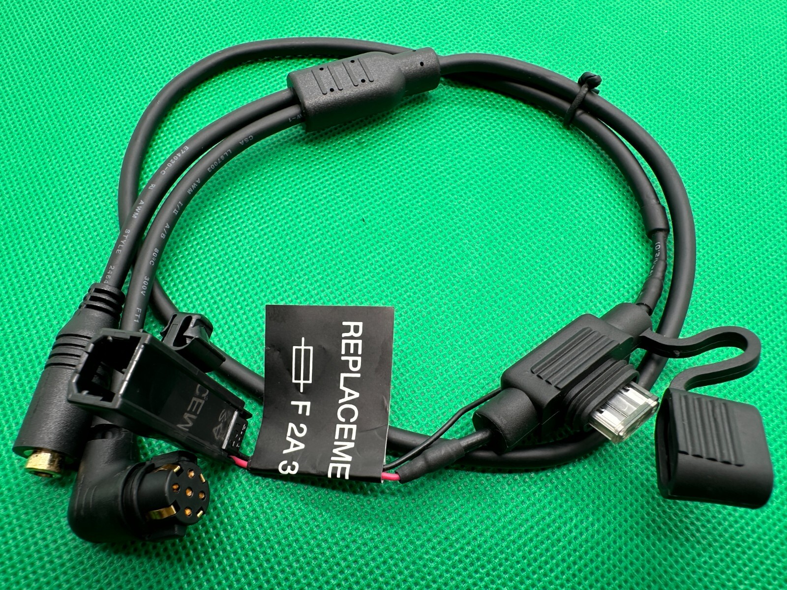 Garmin Motorcycle Bare Power Cable For GPSMAP 296 396 478 496 276C chartplotter