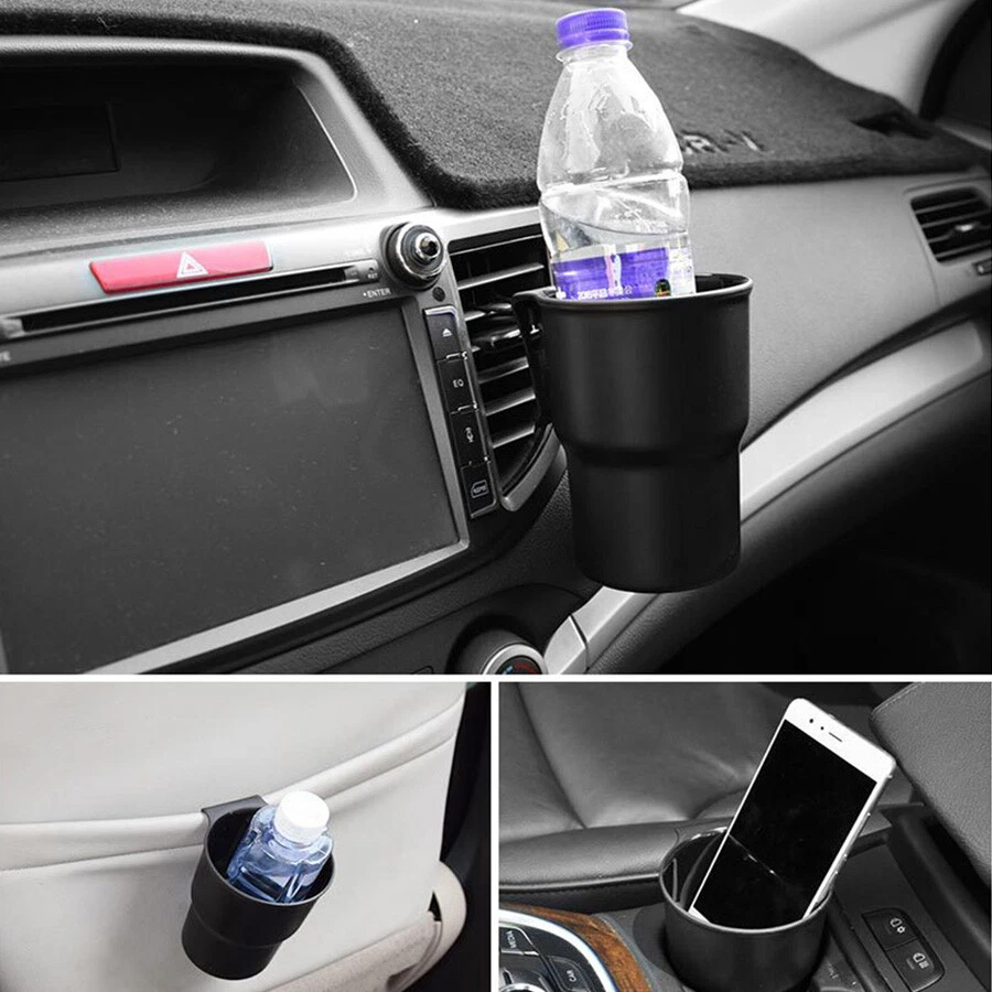 2pcs Universal Car Cup Holder Drink Bottle Air Vent Door Mount Stand Accessories - Image 4 of 4