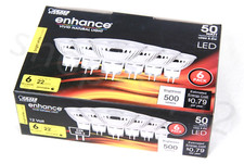 FEIT Electric Enhance 6.6W LED Bulb Pack Of 6 Vivid Natural Light 500L 3000K NEW