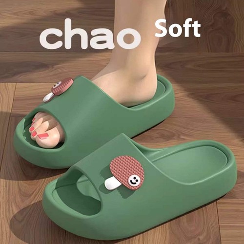 Cute Cartoon Dog Slippers Non-slip Floor Bathroom Slipper Summer Women's House S - Picture 82 of 93