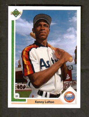 KENNY LOFTON  1991 UPPER DECK FINAL EDITION ROOKIE #24F HOUSTON ASTROS
