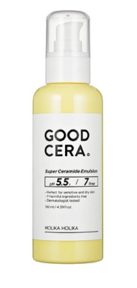 Holika Holika Good Cera Super Ceramide Toner Emulsion Cream Cleansing cosmetics - Image 3 of 4