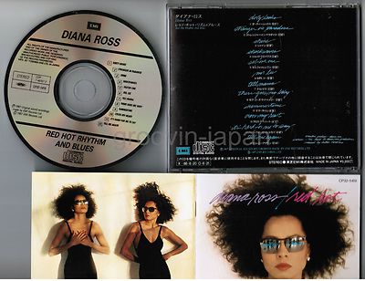 DIANA ROSS Red Hot Rhythm And Blues JAPAN CD CP32-5419 1A2 TO w
