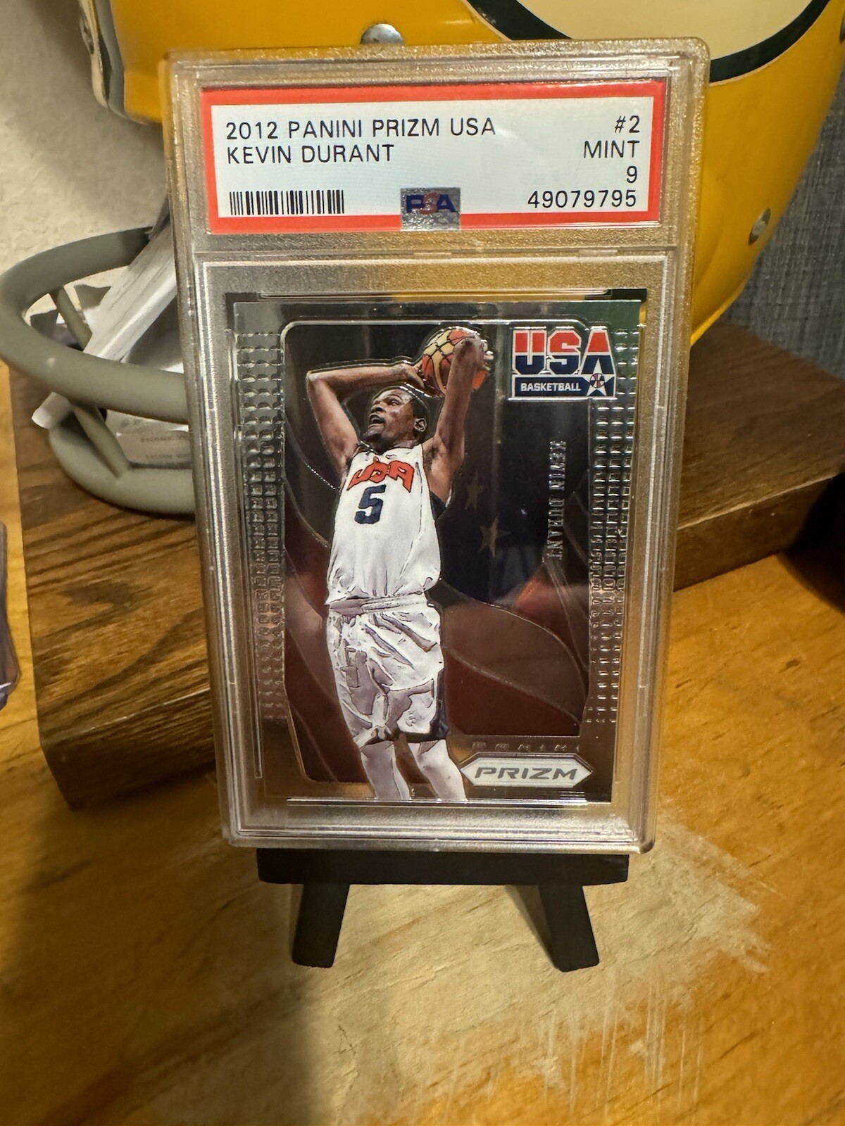 2012-13 Panini Prizm USA Basketball Kevin Durant #2 PSA 9 MINT