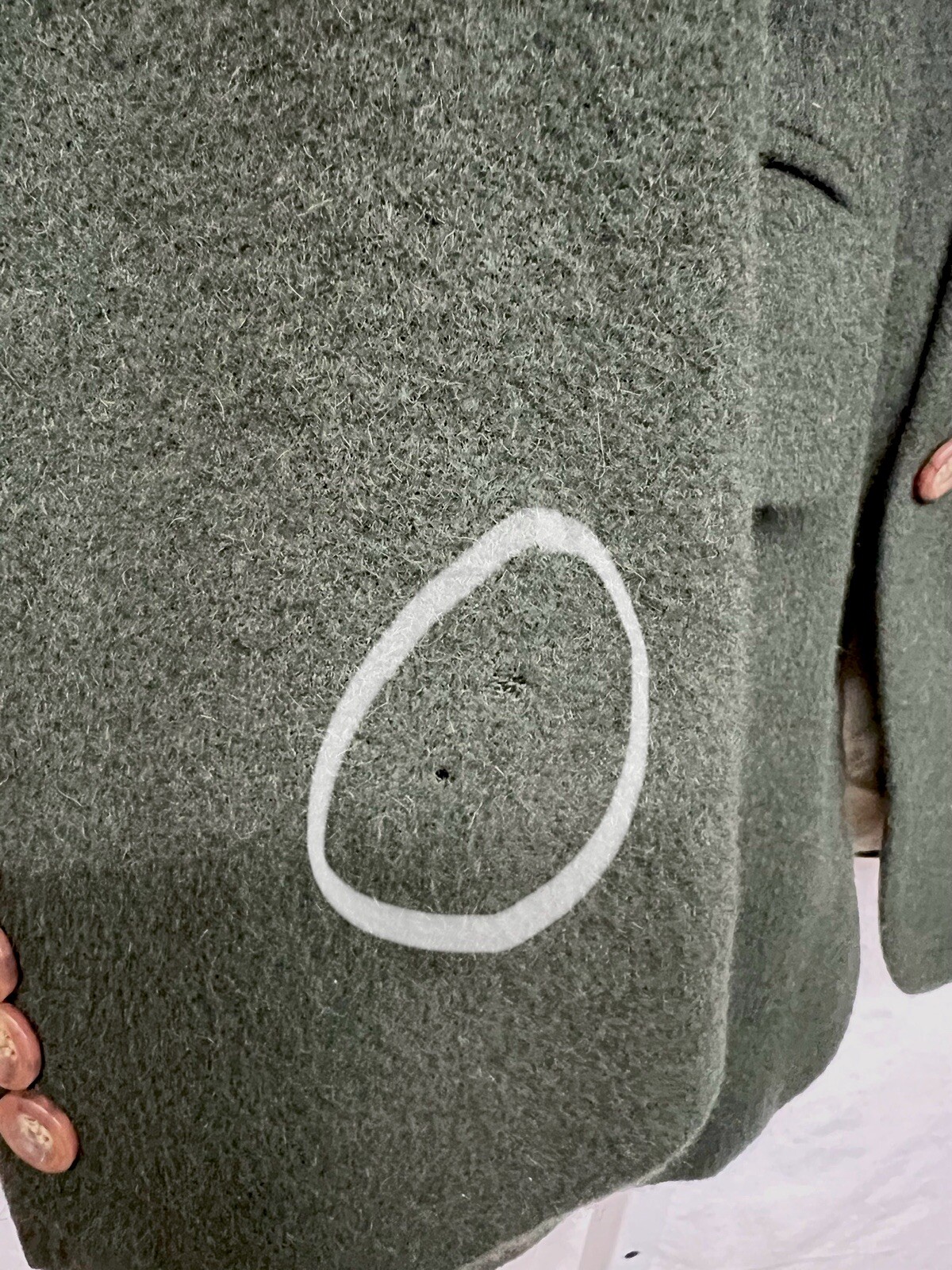 Vtg Polo Ralph Lauren Green Blazer Mens Chest 50 100% Camel Hair Union Made USA thumbnail 7