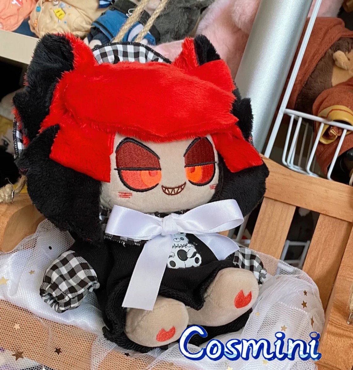 In Stock Monster Alastor 20cm Plush Doll Dress up Stuffed