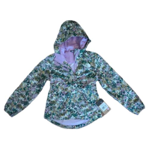 The North Face Girls Antora Rain Jacket Medium $90 Mineral Purple New W/ Tags
