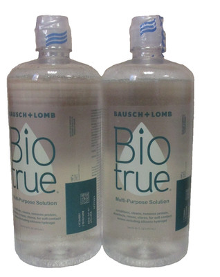 Bio True Bausch Lomb Biotrue Multi-Purpose Solution Contact Lens 16oz 2Pk Open B