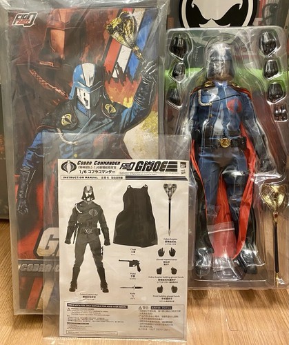 Threezero Cobra Commander 1/6 Scale Actionfigur Hot Toys Sideshow LESEN!