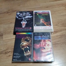 Horror VHS Video Bundle An American werewolf, Prince of Darkness