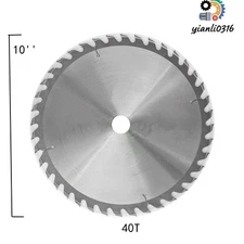 40T 10" 250mm Wood Wood Cutting Disc Premium Carbide Circular Saw Blade