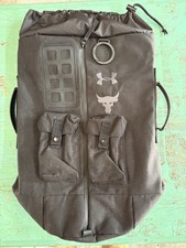 Zaino Under Armour Project Rock Brahma Bull nero uomo tasche sportive