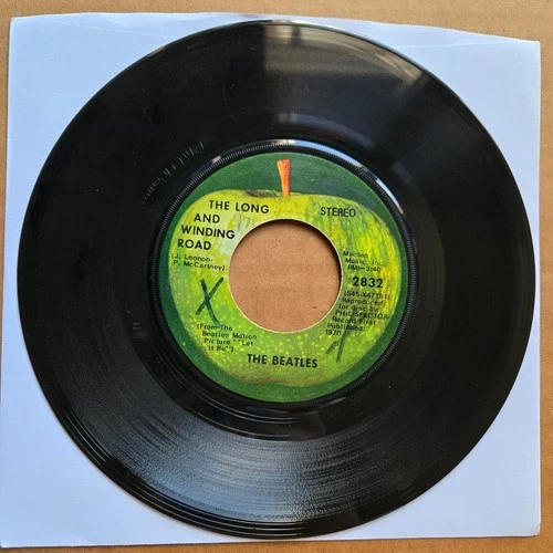 THE BEATLES The Long And Winding Road APPLE 45 7" Record Vinyl Records