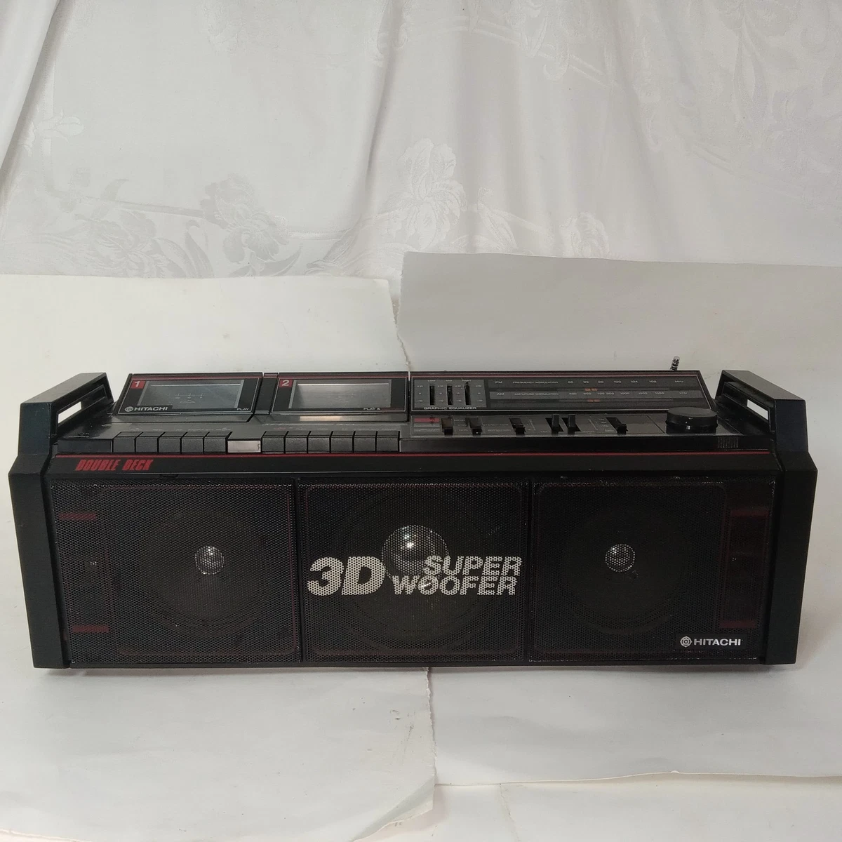 Hitachi Black Portable Boomboxes for sale | eBay