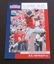 2019 Panini Contenders Draft Picks Game Day Ticket #30 D.K. Metcalf