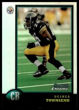 1998 Bowman Chrome #211 Deshea Townsend Refractors