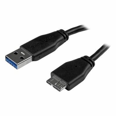 Kabel & Steckverbinder StarTech.com Slim SuperSpeed USB3.0 A to Micro B Kabel