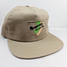 Vintage USA MADE Roundup Farm AG Chem Trucker Hat Snapback Dad Cap