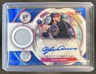2025 Topps Finest Dylan Crews Rookie Relic Auto RC Jersey Blue Refractor #/99