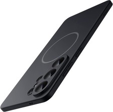 Magnetic Slim Case for Samsung Galaxy S26 Ultra, Anti-Slip Grip & Full Camera Pr