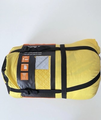 Two Ozark Trail 40F Deluxe XL Cool Weather Sleeping Bag (80'' x 36'') (Yellow) 