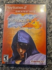 Tekken 4 PS2 PlayStation 2 Greatest Hits Complete CIB With Manual