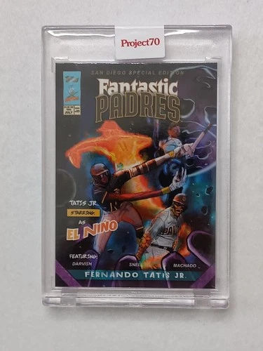 2021 Topps Project 70 #399 Fantastic Padres By Shoe Surgeon Fernando Tatis Jr