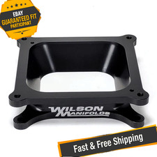 Wilson Manifolds 027030 4500 Carburetor To 4150 Manifold Adapter Wilson Manifolds 027030 4500 Carburetor To 4150 Manifold Adapter