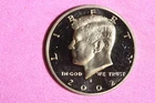 ESTATE FIND 2002 - S PROOF CLAD KENNEDY HALF DOLLAR!!  #N08683