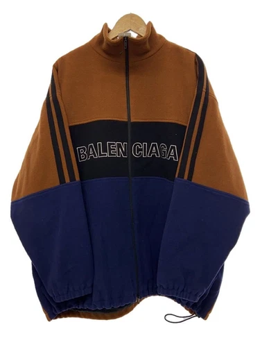 BALENCIAGA altra giacca 46 lana marrone 534315 TBU14 TUTA PILE PISTA usata