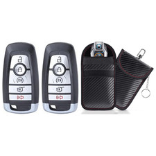 Replacement Smart Key Fob for Lincoln Aviator 2020-2023 FCC M  Protective Pouch