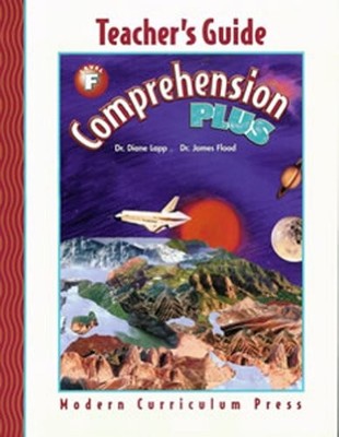COMPREHENSION PLUS, LEVEL F, TEACHERS'S EDITION, By Modern Curriculum Press *VG*