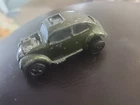 RARE Hot Wheels Redline 1967 Custom Volkswagen VW Bug Beetle Olive Original