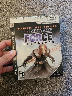 Star Wars The Force Unleashed Ultimate Sith Edition PS3 Case And Inserts ONLY